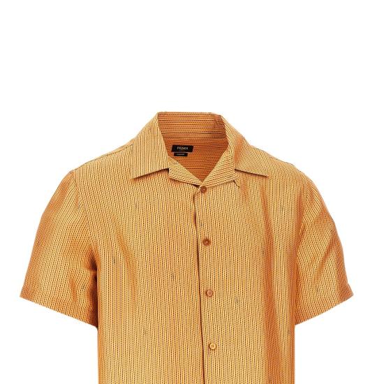 26FW 펜디 반팔 셔츠 FS1324B15U Orange - FENDI