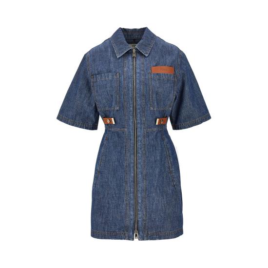 26FW 펜디 데님 원피스 FLD576AW8H Blue