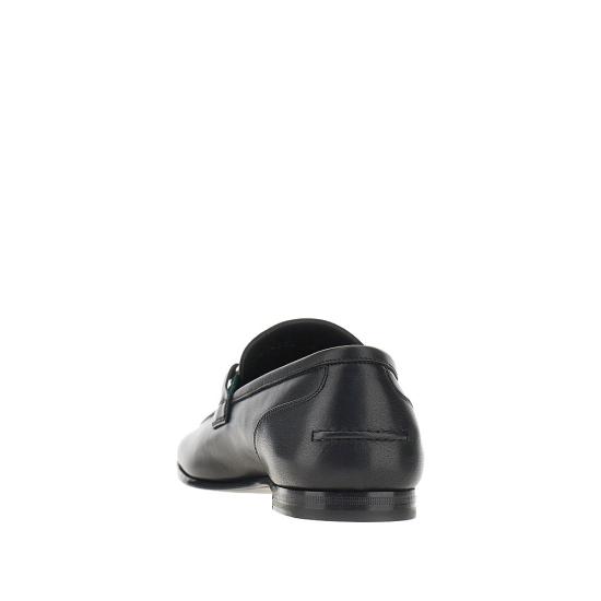 26FW 구찌 코모 홀스빗 레더 로퍼 874936AAGSM Black - GUCCI