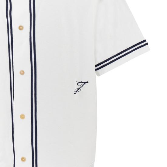 26SS 자크뮈스 베이스볼 셔츠 SHM00619AJ00289 White - JACQUEMUS