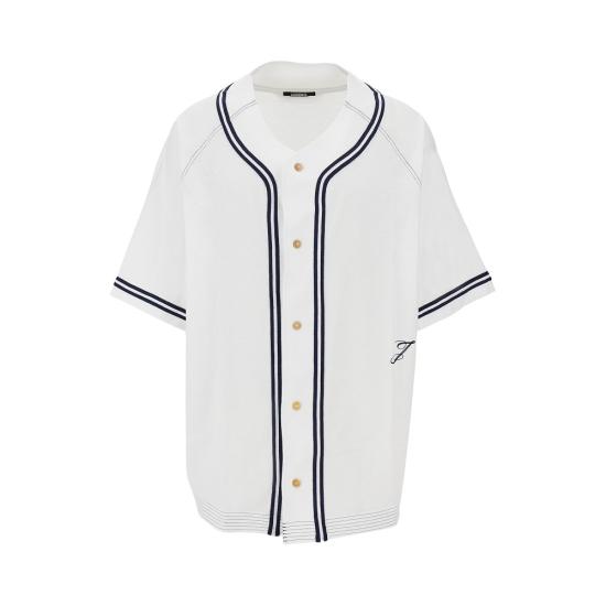 26SS 자크뮈스 베이스볼 셔츠 SHM00619AJ00289 White