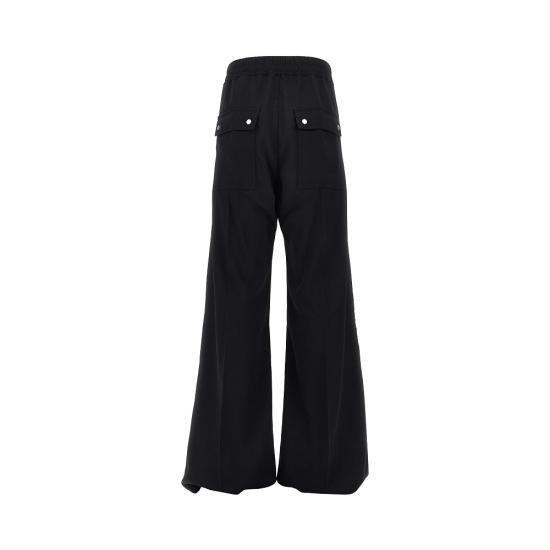 26FW 릭 오웬스 트레이닝/조거 팬츠 RU02F4366WT Black - RICK OWENS