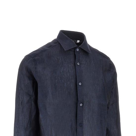 26SS 에르노 긴팔 셔츠 CM000030U17158 Blue - HERNO