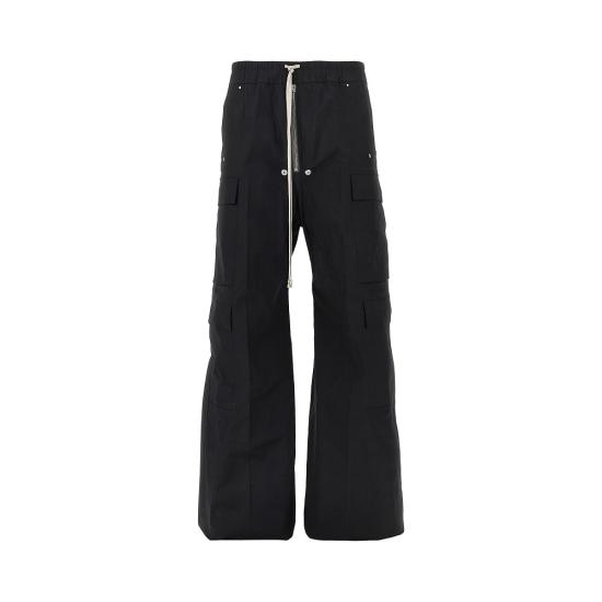 26FW 릭 오웬스 스트레이트 팬츠 RU02F4339TE Black
