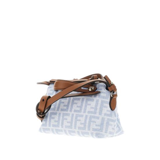 26FW 펜디 바이 더 웨이 소프트 FF 데님 미니백 8BS098AY6Q Blue - FENDI