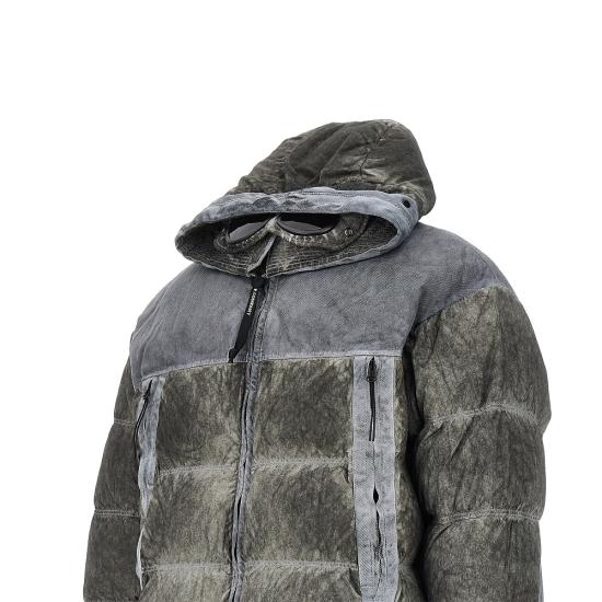 26FW 씨피 컴퍼니 숏패딩 21CMOW115A006369S Grey - C.P. COMPANY