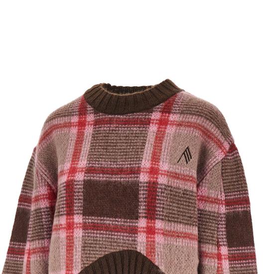 26FW 디 아티코 스웨터 261WCK00136KMX004JQ Brown - THE ATTICO
