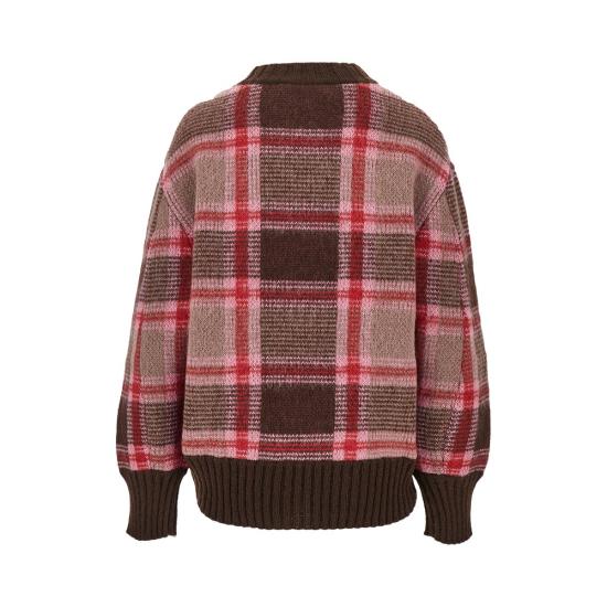 26FW 디 아티코 스웨터 261WCK00136KMX004JQ Brown - THE ATTICO