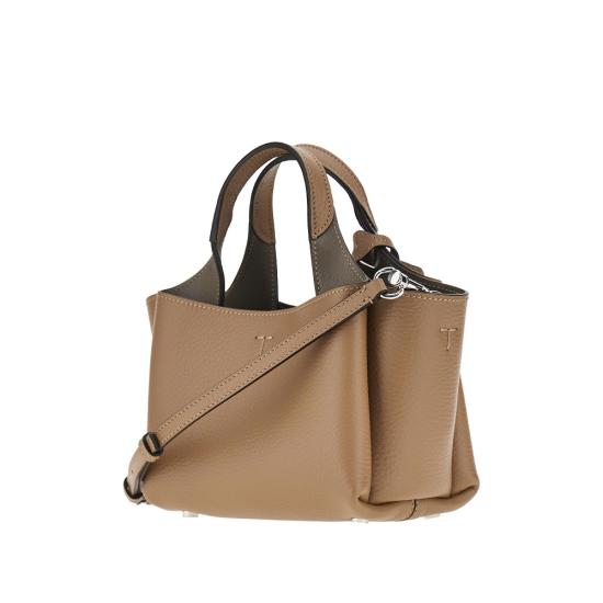 26FW 토즈 마이크로 토트백 XBWAPAFL000QRI Brown - TODS