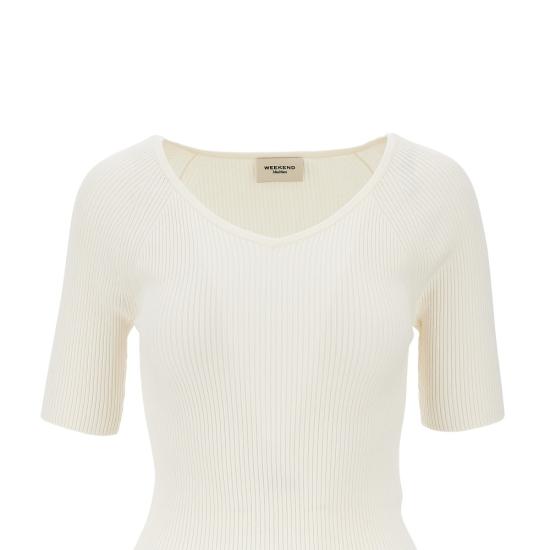 26FW 위켄드막스마라 반팔 티셔츠 2625366091600MM12011F White - WEEKEND MAX MARA