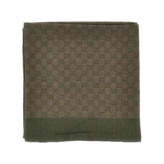 26FW 구찌 머플러/스카프 8705304GALD Green - GUCCI
