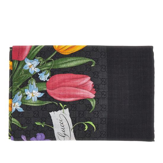 26FW 구찌 머플러/스카프 8737293GA38 Black - GUCCI