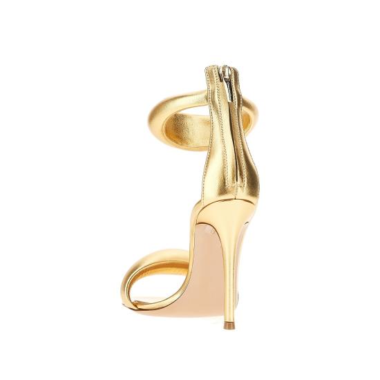 26FW 지안비토로시 힐/펌프스 G6163515RIC Gold - GIANVITO ROSSI