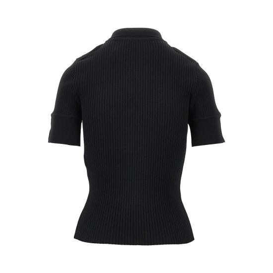26FW 쿠레쥬 스웨터 326MPO071FI0001 Black - COURREGES