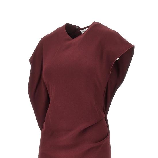 26FW 빅토리아 베컴 롱 원피스 1326WDR007380B Red - VICTORIA BECKHAM
