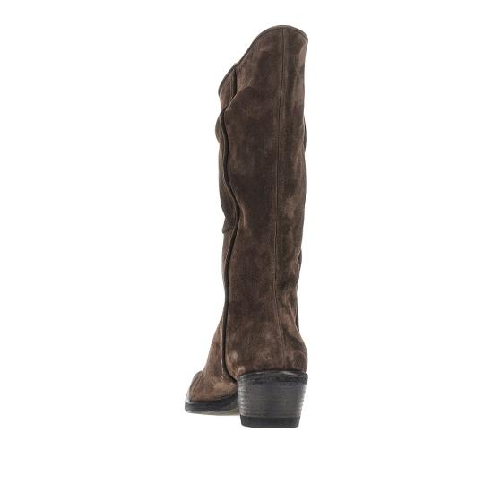 26FW 케이트 클라이브 부트 F1105 946L946 Brown - KHAITE