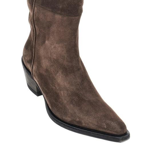 26FW 케이트 클라이브 부트 F1105 946L946 Brown - KHAITE