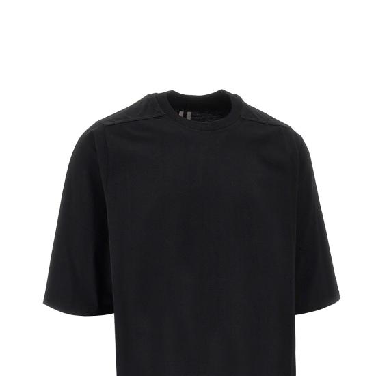 26FW 릭 오웬스 반팔 티셔츠 RU02F4249JA Black - RICK OWENS