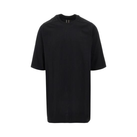 26FW 릭 오웬스 반팔 티셔츠 RU02F4249JA Black - RICK OWENS