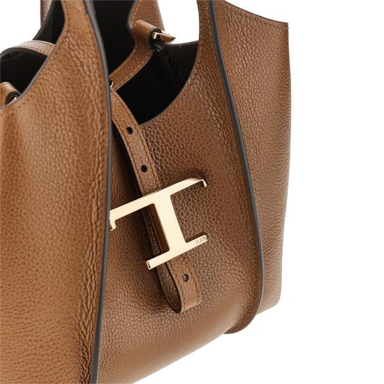 26FW 토즈 T 타임리스 미니 토트백 XBWTSBA9100XSO Brown - TODS