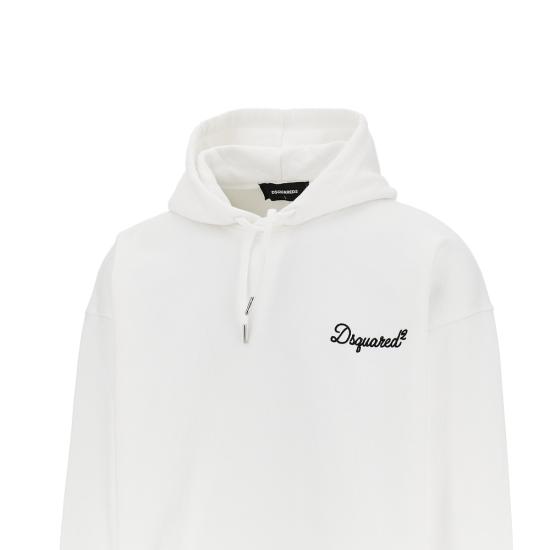 26FW 디스퀘어드2 후드 티셔츠 S74GU0929D25029 White - DSQUARED2