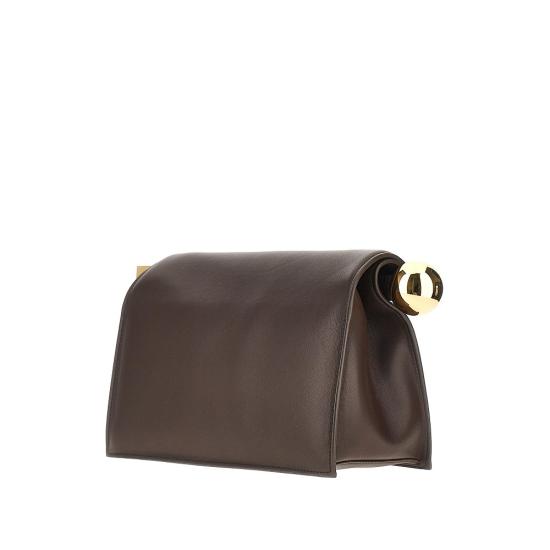 26FW 자크뮈스 론드 까레 클러치 BAW00356AC27L14 Brown - JACQUEMUS