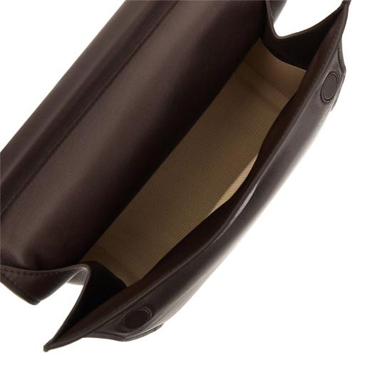 26FW 자크뮈스 론드 까레 클러치 BAW00356AC27L14 Brown - JACQUEMUS