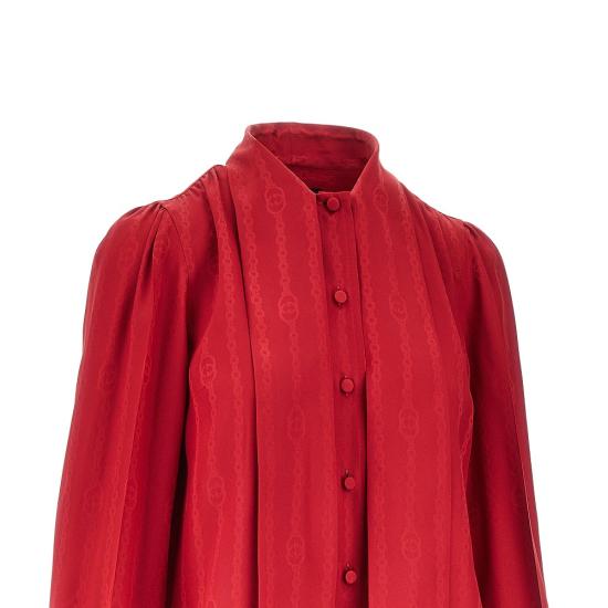 26FW 구찌 블라우스 865102ZAM48 Red - GUCCI
