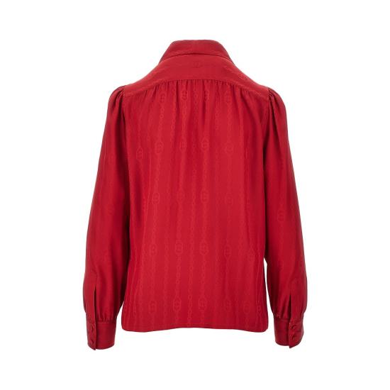 26FW 구찌 블라우스 865102ZAM48 Red - GUCCI
