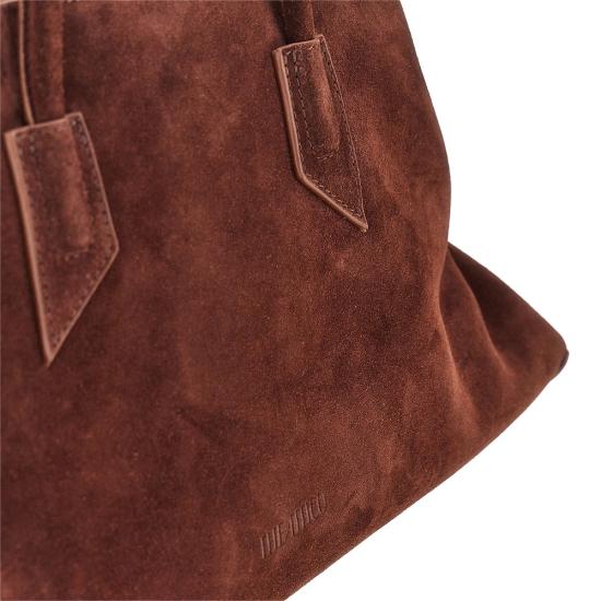 26FW 디 아티코 라 파세지아타 미디엄 탑 핸들 백 250WAH00054LBT007AA Brown - THE ATTICO