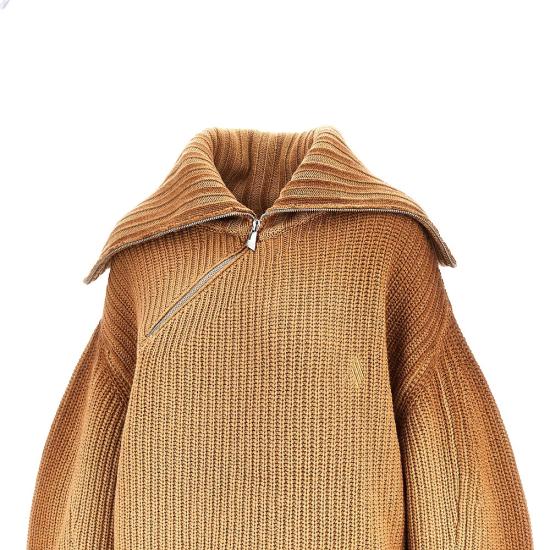 26FW 디 아티코 스웨터 261WCK00134KWS011SP Beige - THE ATTICO