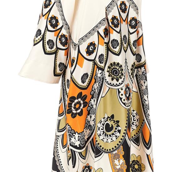 26FW 라 더블제이 롱 원피스 DRE1022SIL029PLU03 Multicolor - LA DOUBLEJ
