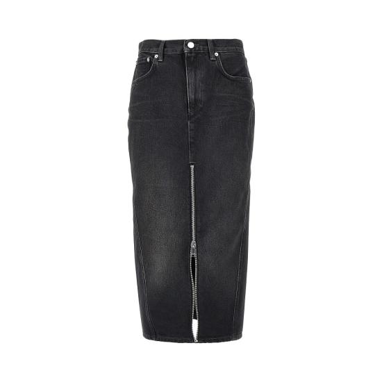 26FW 하이쿠레 스커트 HEW08116DF119 Black