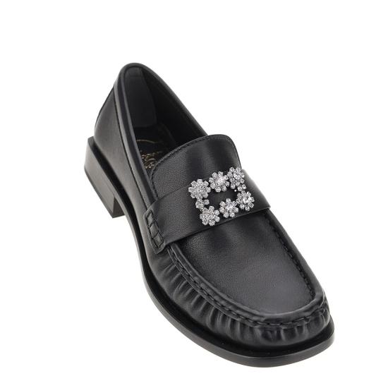 26FW 로저비비에 로퍼 RVW8284564091T Black - ROGER VIVIER
