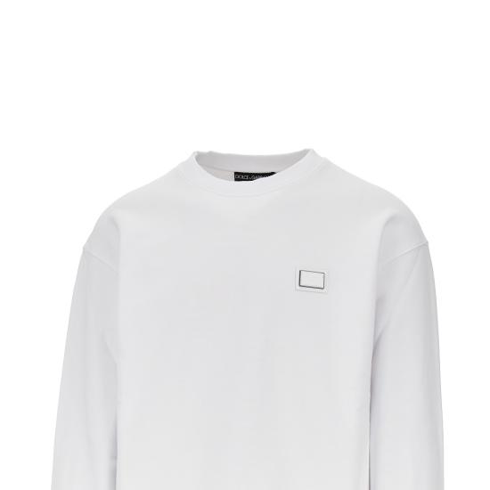 26FW 돌체앤가바나 긴팔 티셔츠 G9AHSTG7Q2O White - DOLCE & GABBANA