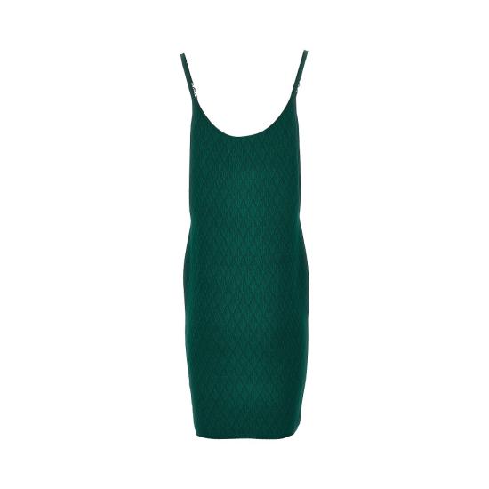26SS 베르사체 숏 원피스 10113961A15978 Green - VERSACE