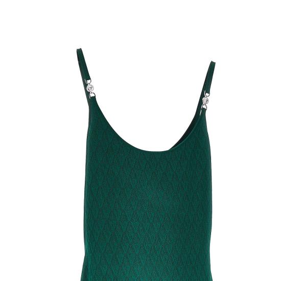 26SS 베르사체 숏 원피스 10113961A15978 Green - VERSACE