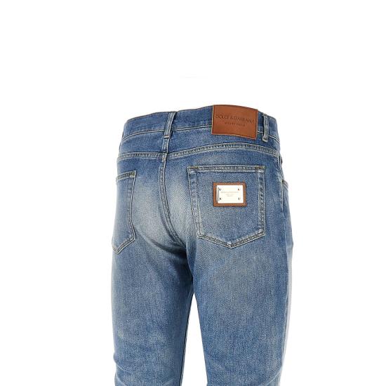 26FW 돌체앤가바나 데님 팬츠 GY07CDG8PO4 Blue - DOLCE & GABBANA