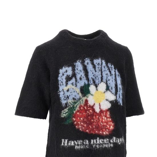 26FW 가니 스웨터 A1050226 Black - GANNI