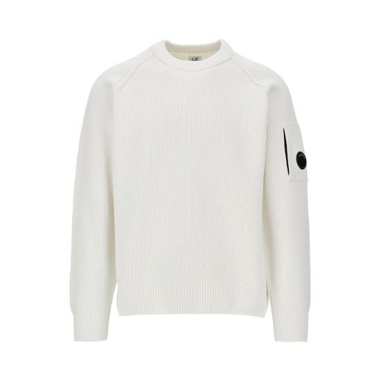 26FW 씨피 컴퍼니 스웨터 21CMKN196A005558G White