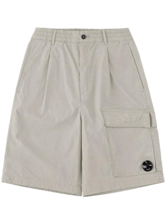 26SS 씨피 컴퍼니 스트레치 사틴 카고 렌즈 쇼츠 20CMBE127A 110325G904 Neutrals