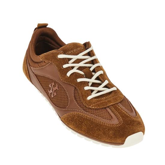 26FW 토리버치 필드 스니커즈 176839 Brown - TORY BURCH