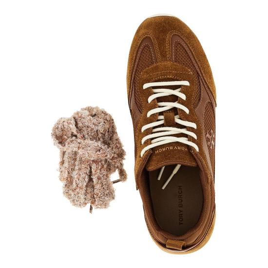 26FW 토리버치 필드 스니커즈 176839 Brown - TORY BURCH