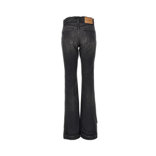 26FW 하이쿠레 데님 팬츠 HEW03374DF119 Black - HAIKURE