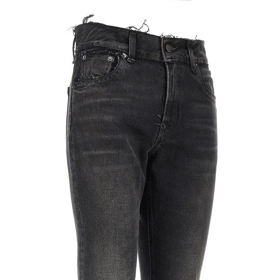26FW 하이쿠레 데님 팬츠 HEW03374DF119 Black - HAIKURE