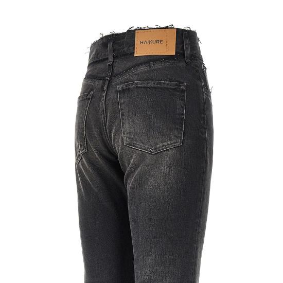 26FW 하이쿠레 데님 팬츠 HEW03374DF119 Black - HAIKURE