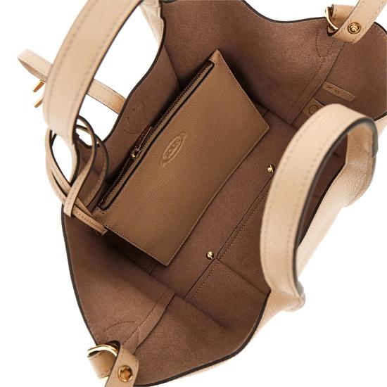 26FW 토즈 T 타임리스 미니 토트백 XBWTSBA9100XSO Beige - TODS