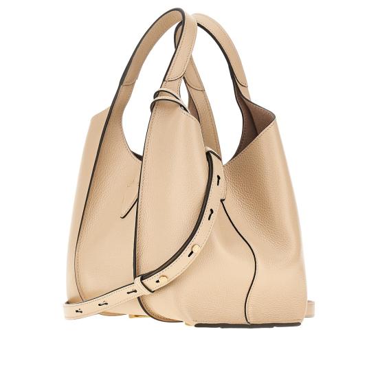 26FW 토즈 T 타임리스 미니 토트백 XBWTSBA9100XSO Beige - TODS