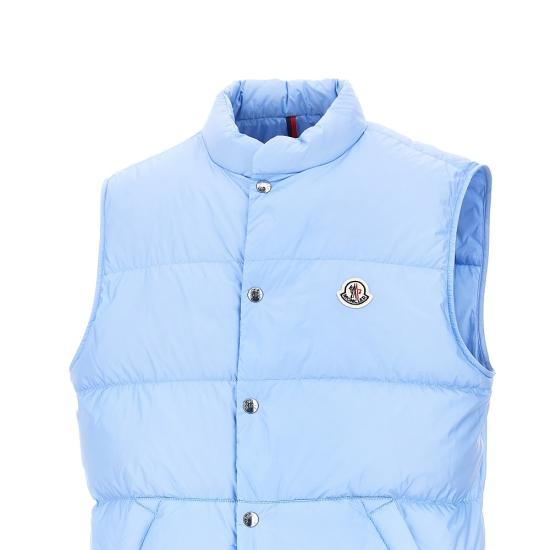 26FW 몽클레어 베스트 L20911A00028597YF Blue - MONCLER
