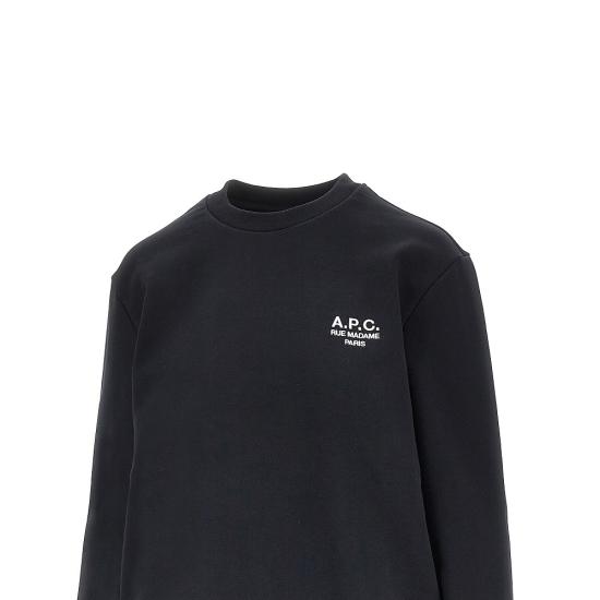 26FW 아페쎄 긴팔 티셔츠 COHBV M27913 Black - A.P.C.